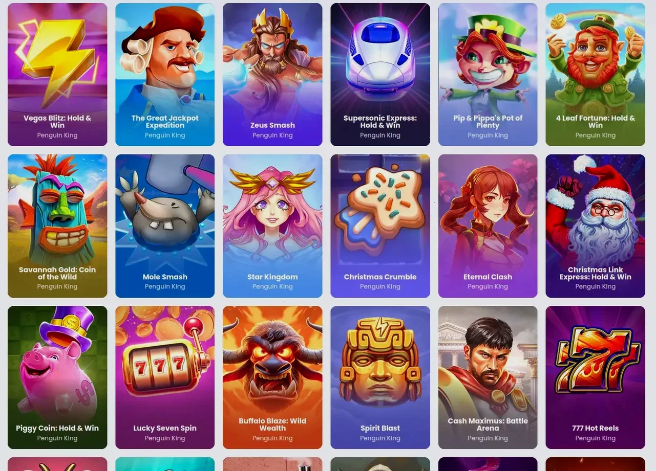Игровой интерфейс казино Иззи